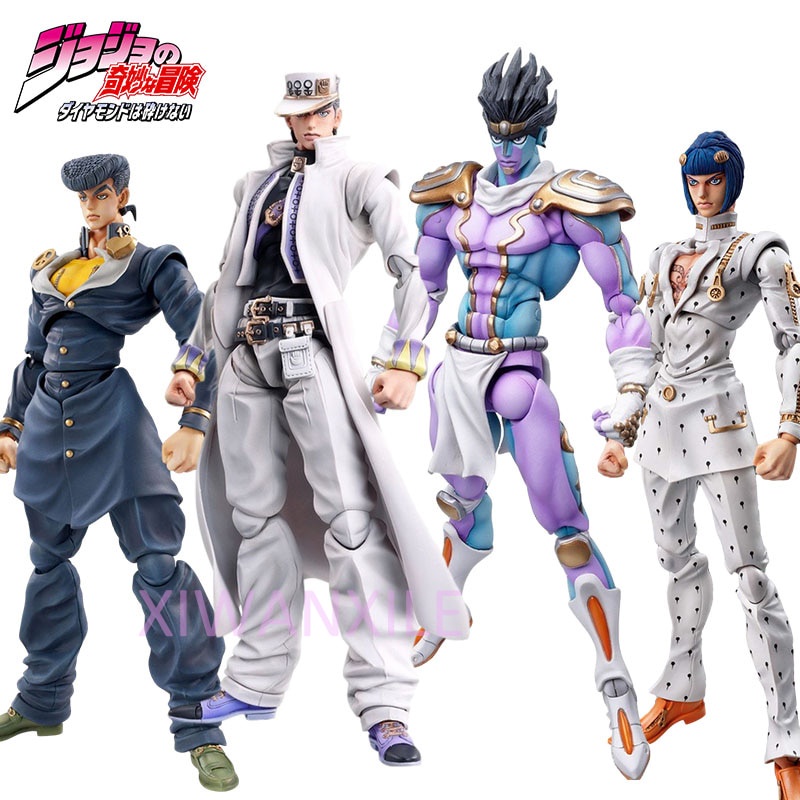 Mô Hình Nhân Vật Anime JoJo Bizarre Adventure 17cm #Set 27 Mô Hình Mô Phỏng Nhân Vật Jotaro Kujo