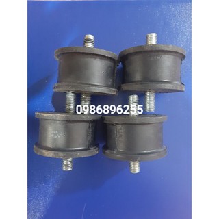 bộ 4 chiếc cao su chân máy lớn siêu bền, dành cho xe ba gác - ba bánh