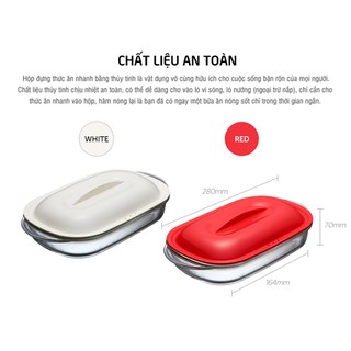 Hộp thủy tinh Lock&Lock LLG483W 900ml