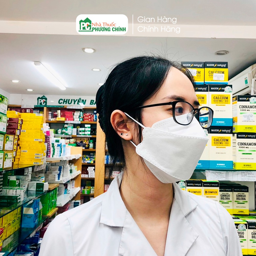 Khẩu Trang KF94 4D Mask Hàn Quốc 4 Lớp Kháng Khuẩn Cao Cấp (10 Cái/Túi)