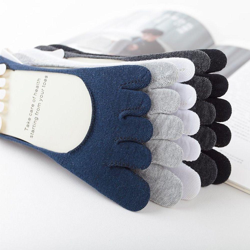 MIQUEL Vớ Cotton Năm Ngón Chống Trượt Thời Trang Cho Nam