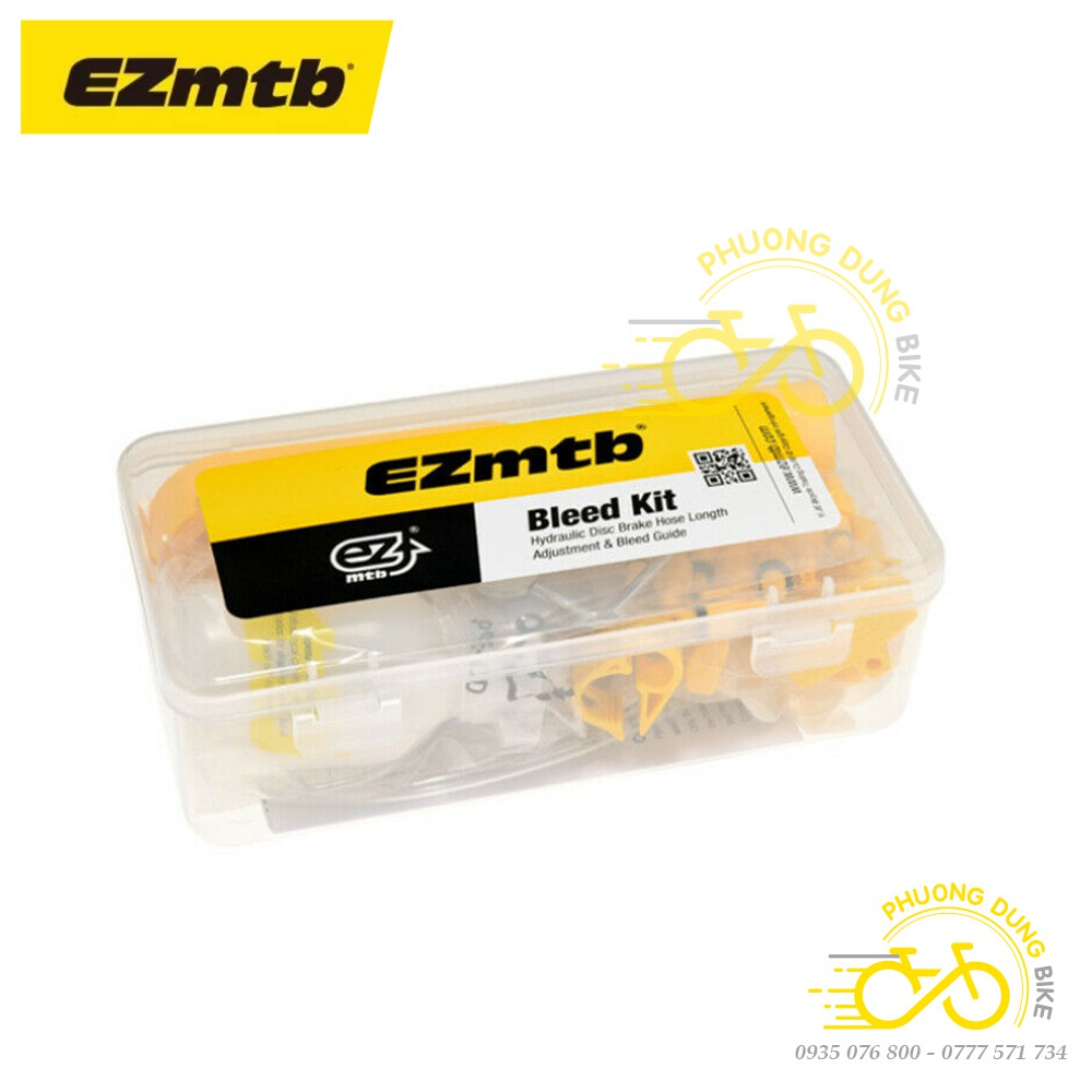 Bộ công cụ bơm phanh dầu thắng xe đạp Shimano, Tektro, Magura - EZMTB 01