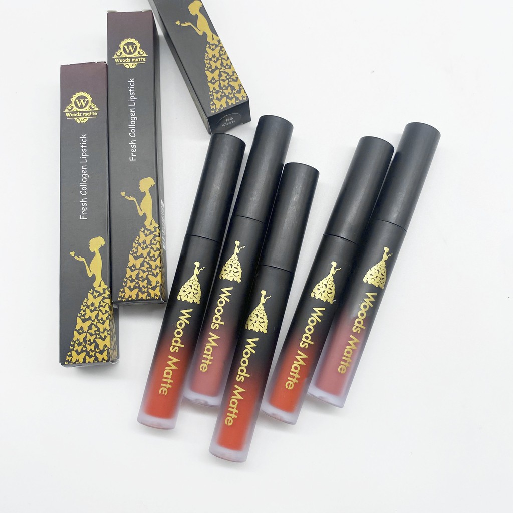 [SP CHÍNH HÃNG] Son Kem Lì WOODS MATTE Lâu Trôi Với 2 Tông Màu Tùy Chọn (5g) | BigBuy360 - bigbuy360.vn