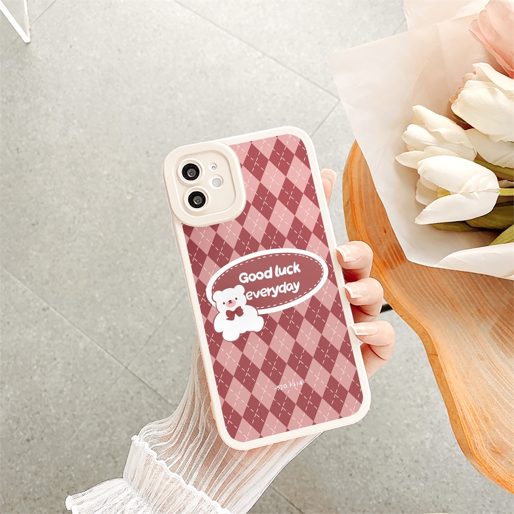 Ốp lưng iphone Good Bear cạnh vuông 6/6plus/6s/6splus/7/7plus/8/8plus/x/xs/11/12/13/14/pro/max/promax/plus/shin/case