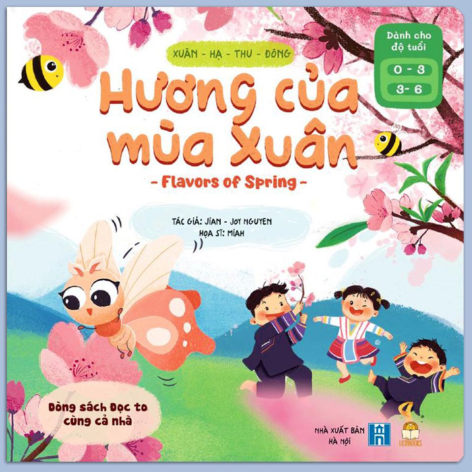 Sách - Xuân - Hạ - Thu - Đông  lẻ tùy chọn