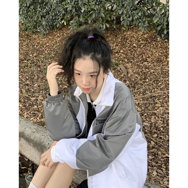 Áo khoác dù 2 lớp logo 21pounds