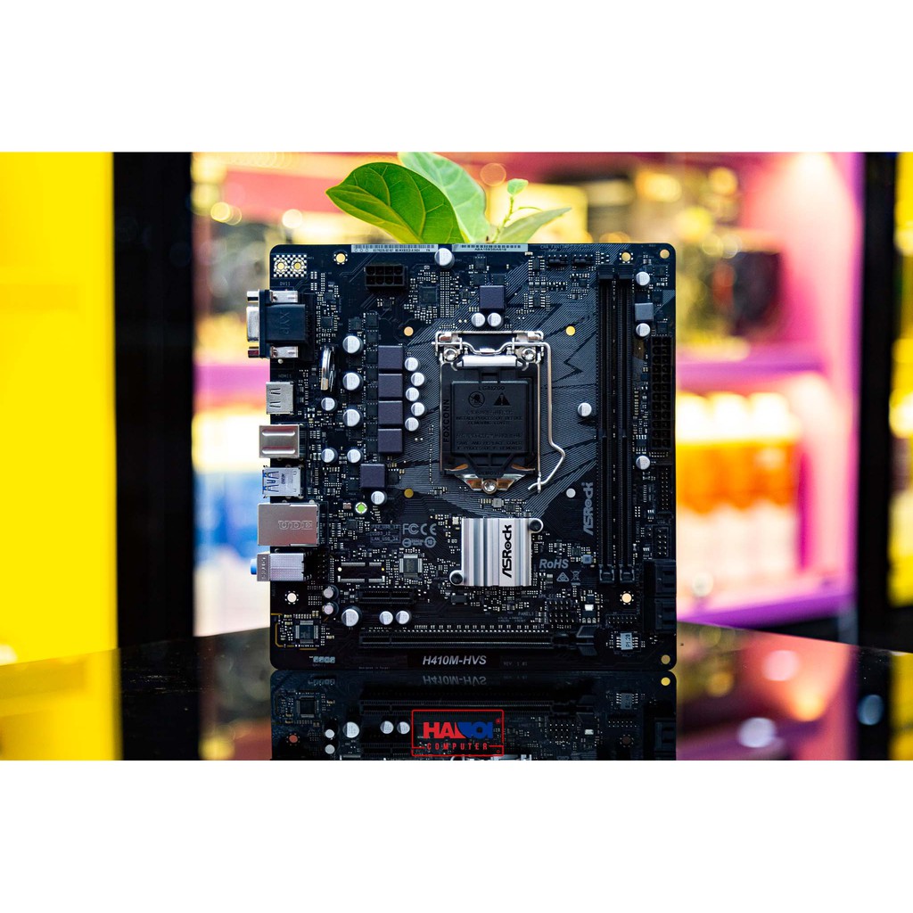 Bo mạch chủ Mainboard ASROCK H410M-HVS (Intel H410, Socket 1200, m-ATX, 2 khe Ram DDR4) - Chính hãng | BigBuy360 - bigbuy360.vn