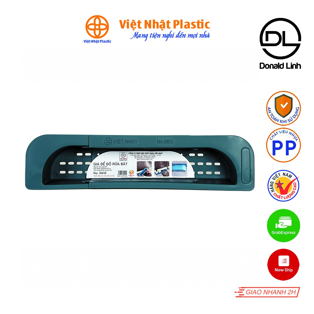 Khay gác bồn rửa bát thông minh Việt Nhật Plastic  - 5612