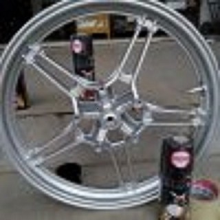 SƠN XỊT SAMURAI Y3 MÀU BẠC ÁNH KIM