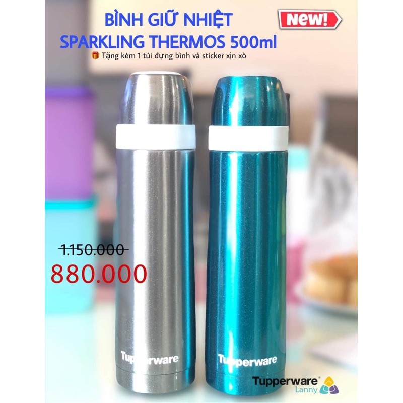 Bình giữ nhiệt Thermos 500ml (1 bình)