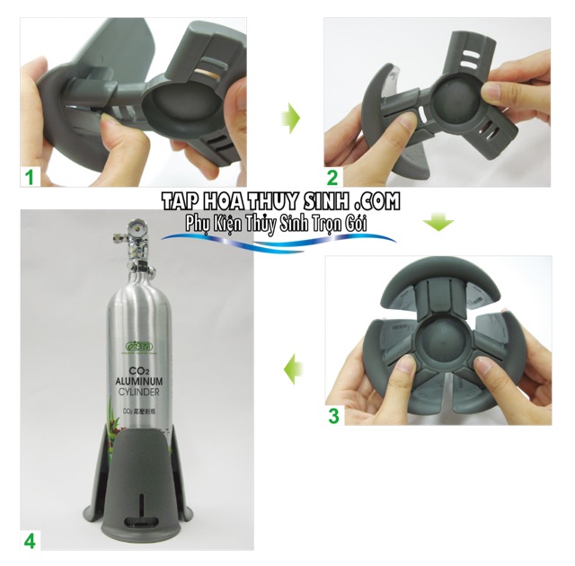 CHÂN ĐẾ BÌNH CO2 ISTA CYLINDER SUPPORTING BASE