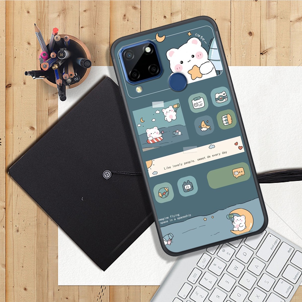 [ HOT BỎNG TAY] ỐP LƯNG OPPO REALME C12/C15/C17/C25/C21/C21Y , IN HINH CHIBI PHI HÀNH GIA ĐÁNG YÊU, SIÊU CUTE.