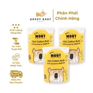 Tăm bông trẻ em moby baby cỡ nhỏ