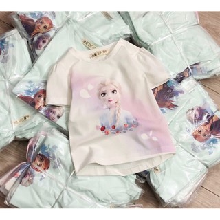 Áo elsa bé gái chất đẹp hm