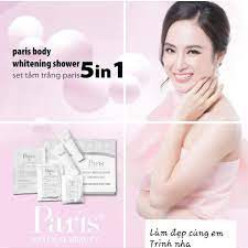 [SET] Sữa Tắm Trắng Da Body Toàn Thân Paris 5 In 1 Lakia Tại Nhà Bật Tone Tự Nhiên An Toàn HOKA