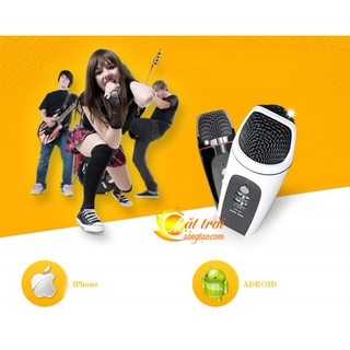 Micro hát karaoke trên điện thoại, máy tính