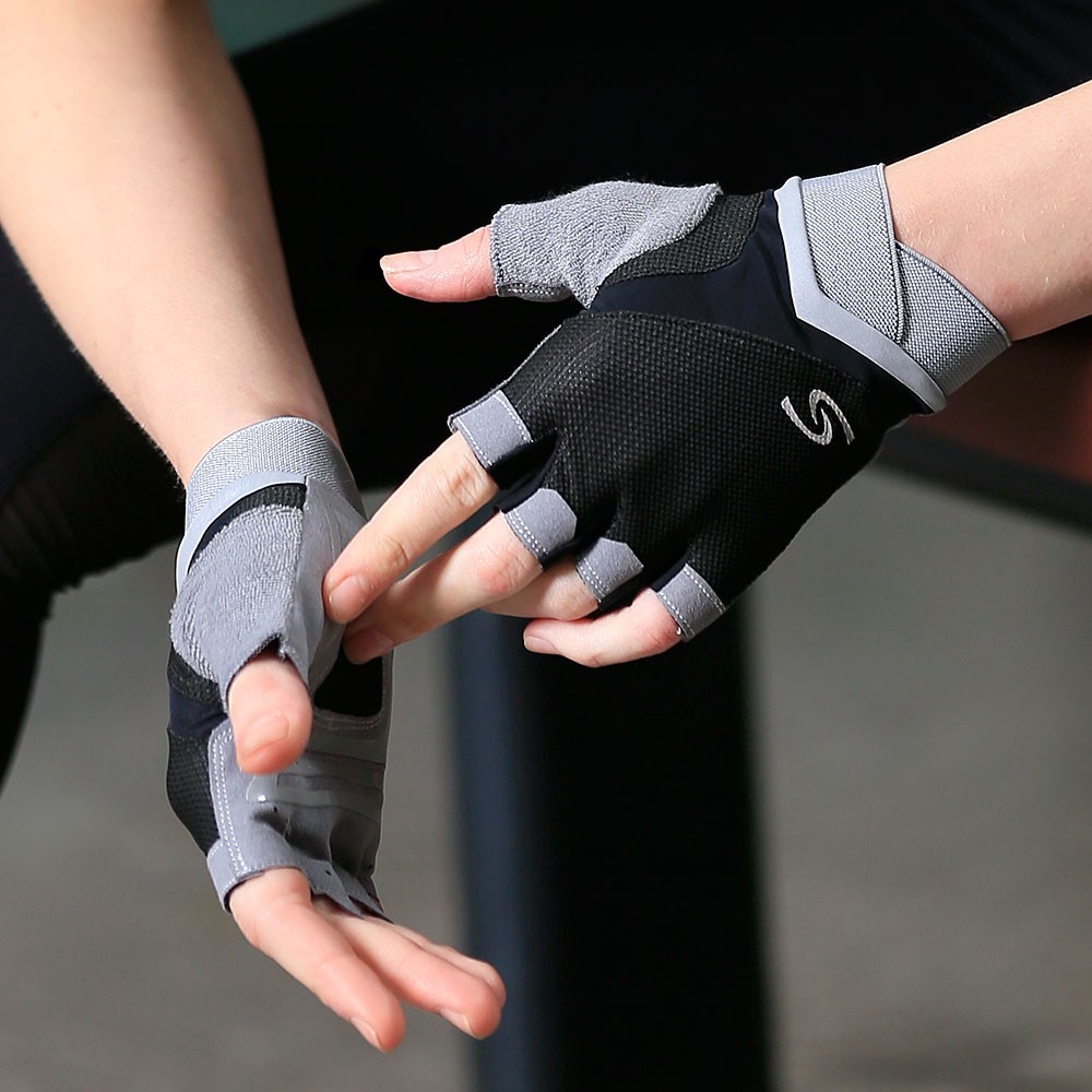 Găng tay  tập Gym, đạp xe, găng tay thể thao đa năng cho nam và nữ SAIDINI đủ màu có size lựa chọn