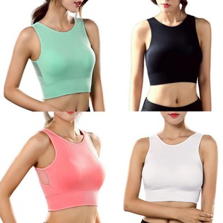 Áo lửng thể thao cổ tròn cộc tay thời trang cho nữ