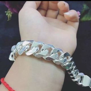 Lắc tay nam bạc cao cấp