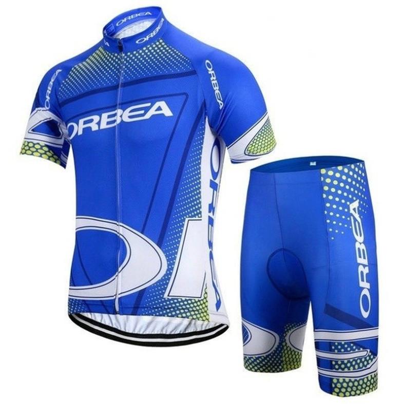 Pro Orbea Bộ Đồ Thể Thao Đi Xe Đạp Gồm Áo + Quần Ngắn Nhanh Khô Thời Trang Mùa Hè Cho Nam !