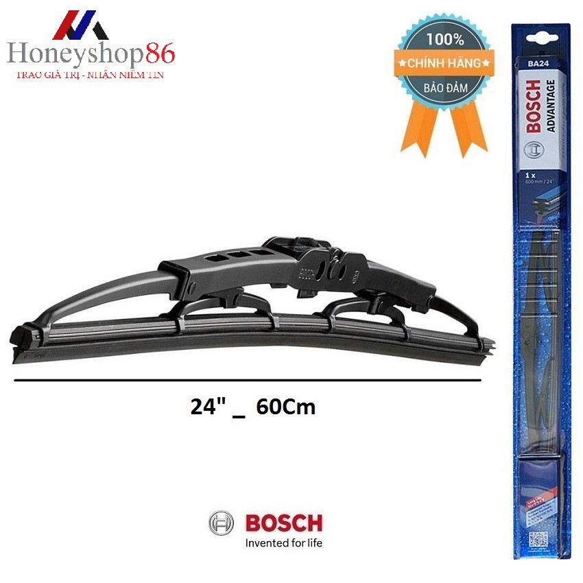 Bộ 2 Thanh Gạt Mưa  dành cho xe Mazda3 Bosch Advantage: 18inch  và 24inchHONEYSHOP86