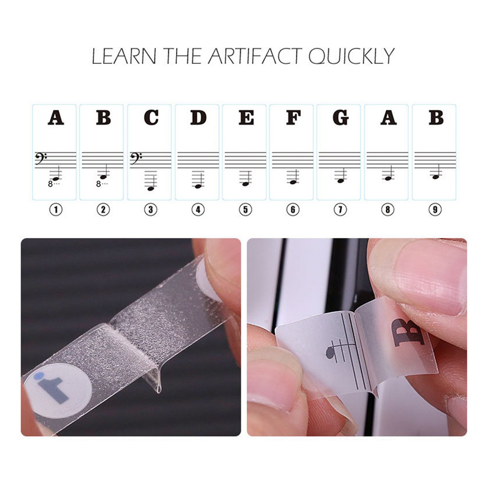 Miếng dán bàn phím đàn piano 54 88 phím