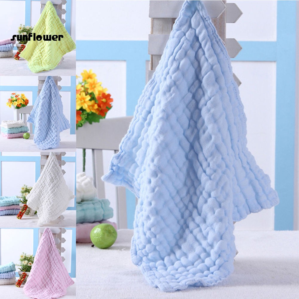 Khăn Tắm Cotton Mềm Mại Cho Bé Sơ Sinh