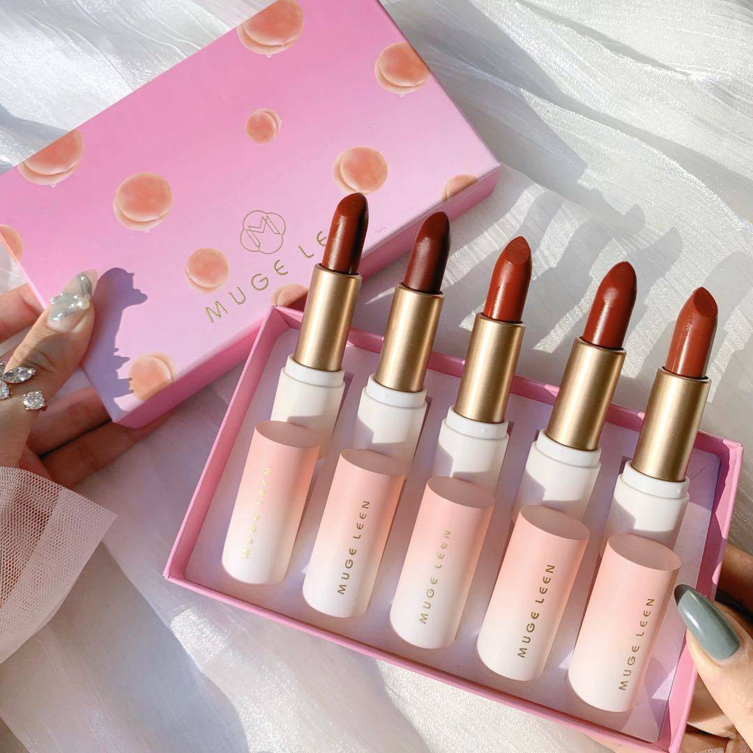 (Hàng Mới Về) Set 5 Son Môi Dưỡng Ẩm Trang Điểm Chuyên Nghiệp | BigBuy360 - bigbuy360.vn