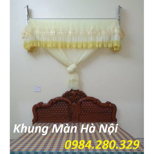 Khung Màn Inox Xếp Gọn ( Màn + Khung )