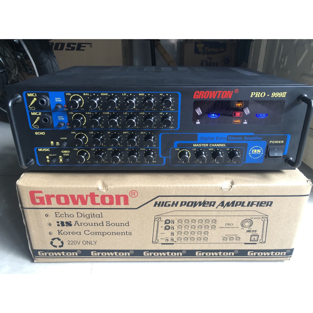 Amply Bluetooth Growton Pro-999II 12 sò