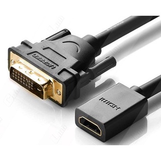 Mua Cáp chuyển đổi DVI sang HDMI  OTG DVI to HDMI chính hãng Ugreen 20124