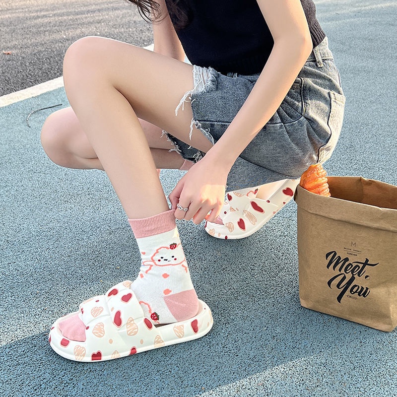 Dép Sandal EVA Đế Dày Siêu Mềm Chống Trượt Thời Trang Mùa Hè Cho Nữ