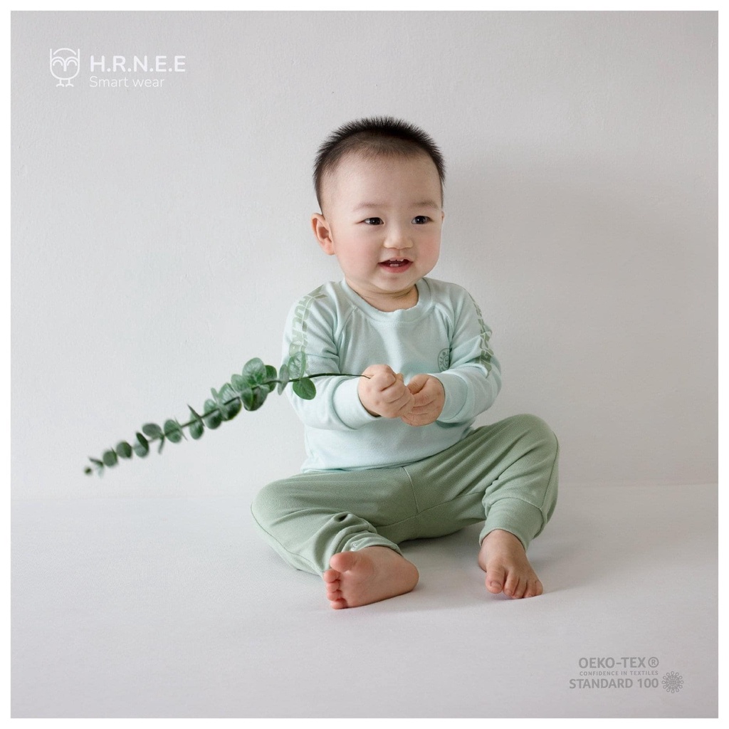 Bộ quần áo dài tay Petit Rock Band Hrnee bé trai 9m-4y