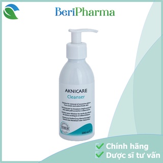 Aknicare Gel Rửa Mặt Cho Da Dầu Mụn Cleanser 200ml