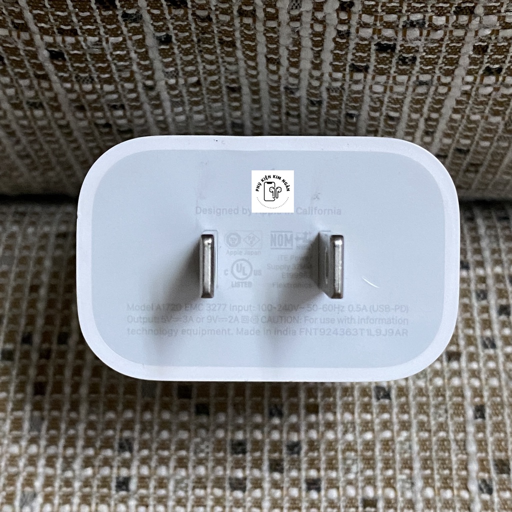 Sạc nhanh PD 18W - Chính hãng nguyên bản 100% - Bảo hành 12 tháng