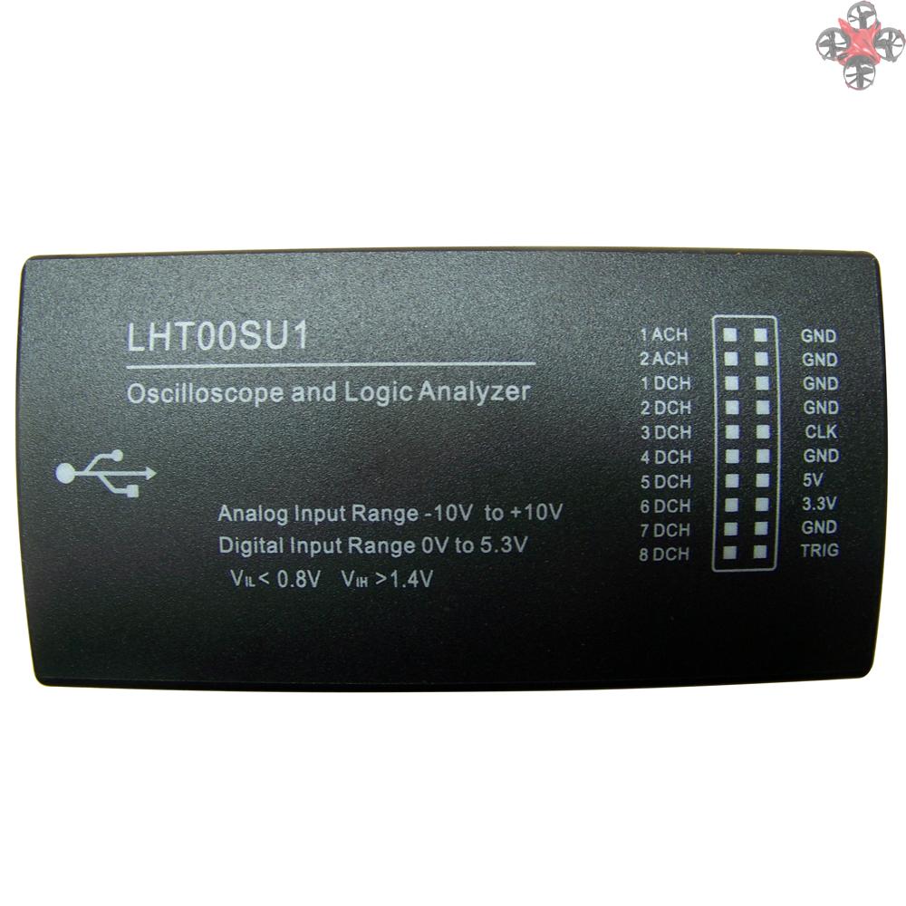 LHT00SU1 Virtual Oscilloscope Logic Analyzer Multifunctional Full-featured Signal Generator with 16MHz Max Sampling Rate