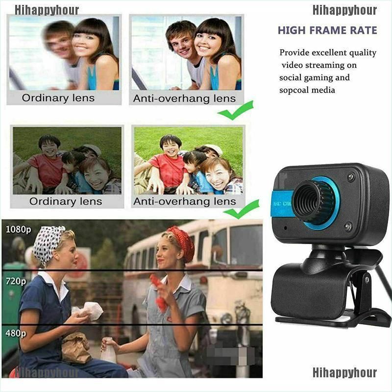 Webcam Hd Usb Kèm Micro Tiện Dụng Cho Pc Laptop | BigBuy360 - bigbuy360.vn