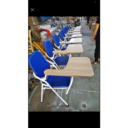 Ghế gấp liền bàn