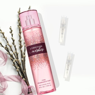 [𝐅𝐞𝐦𝐦𝐢𝐞💝] Xịt thơm body mist Bath and Body Works A Thousand Wishes