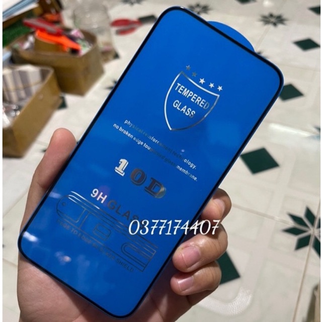 Kính cường lực Full màn 10D cho iPhone 14, 14 Plus, 14 Pro, 14 Pro Max bảo vệ máy