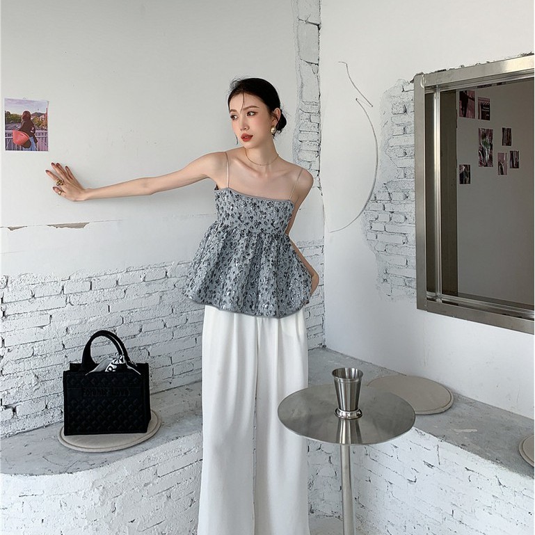 Áo sơ mi nữ hai dây Emilyshop