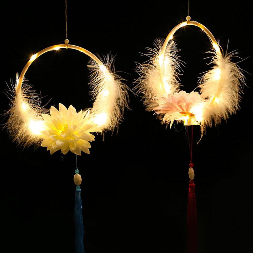 Lồng Đèn Tua Rua Hình Thỏ / Mặt Trăng Truyền Thống Trung Quốc Trang Trí Sự Kiện