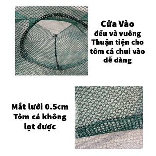 LỒNG BÁT QUÁI ĐÁNH BẮT CÁ, TÔM, LƯƠN, TRẠCH