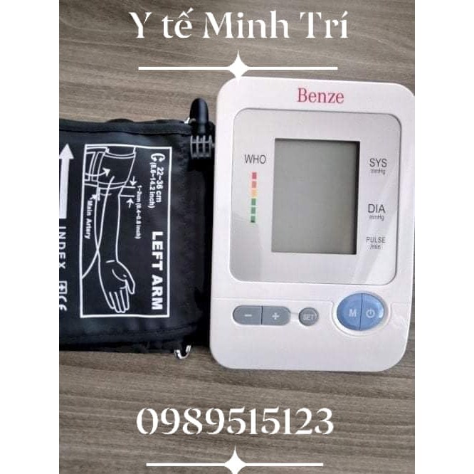 Máy đo huyết áp điện tử Bắp tay Benze BP1304 - Đo đo nhịp tim