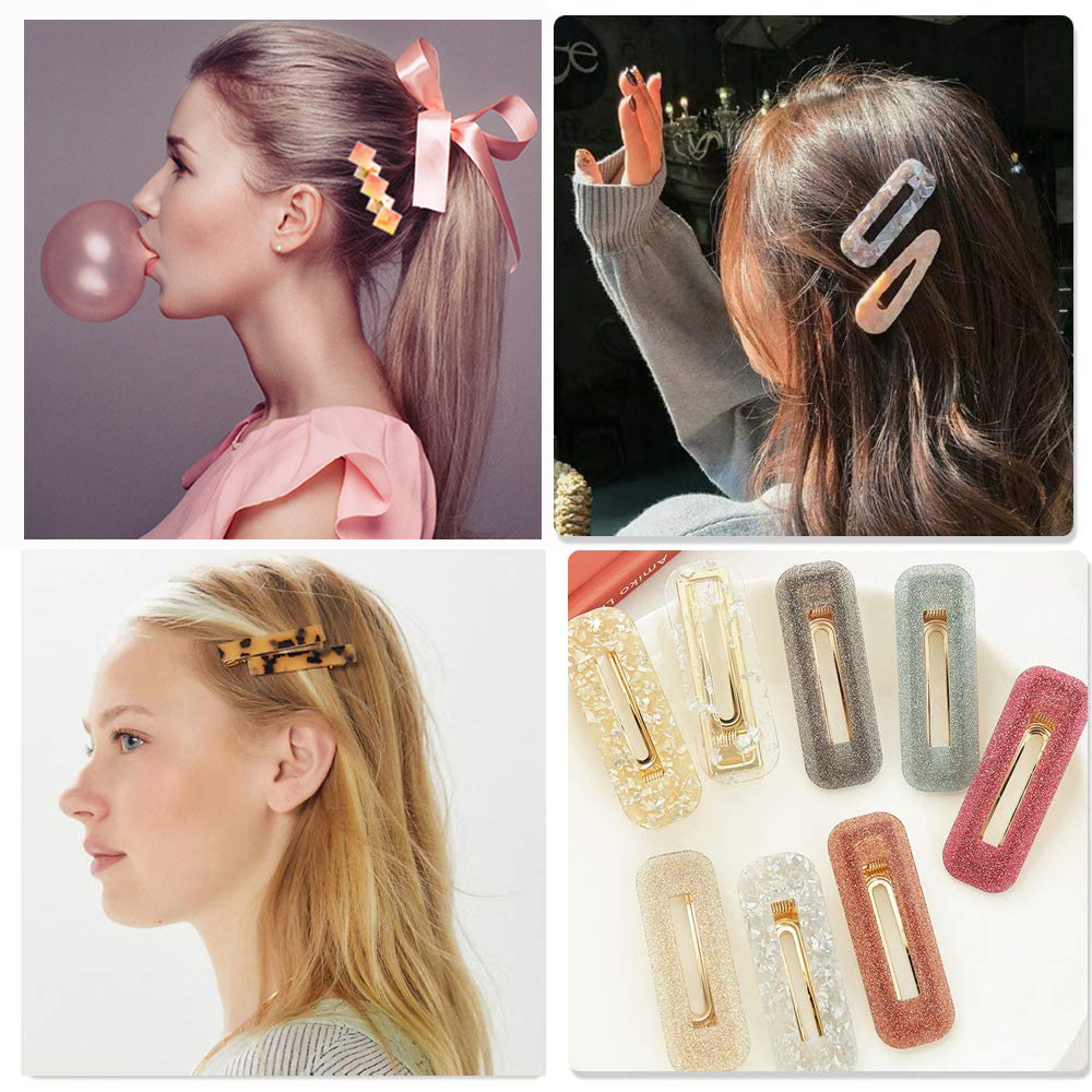 HANDMADE Bộ Dụng Cụ Làm Kẹp Tóc Thủ Công Tiện Dụng