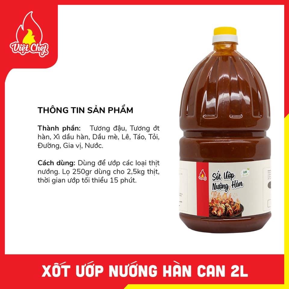 Sốt ướp thịt nướng Hàn Quốc can 2L