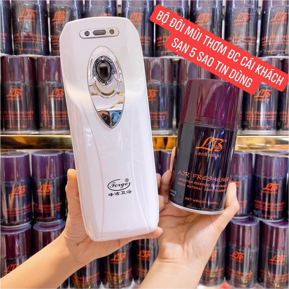 MÁY BẮN MÙI & CHAI XỊT KHÁCH SẠN 5 SAO TIN DÙNG