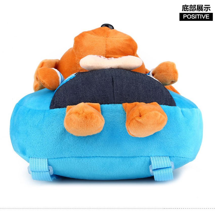 Balo học sinh đi học mầm non thú bông đáng yêu với nhiều màu sắc lựa chọn cho bé, chất vải bông tuyết mềm mịn BL026