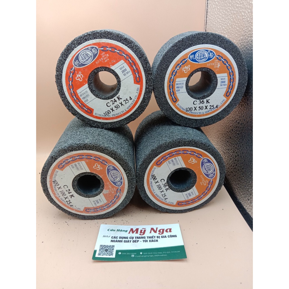 Đá mài tròn mài hợp kim #24 #36 khổ 5p và 1tac