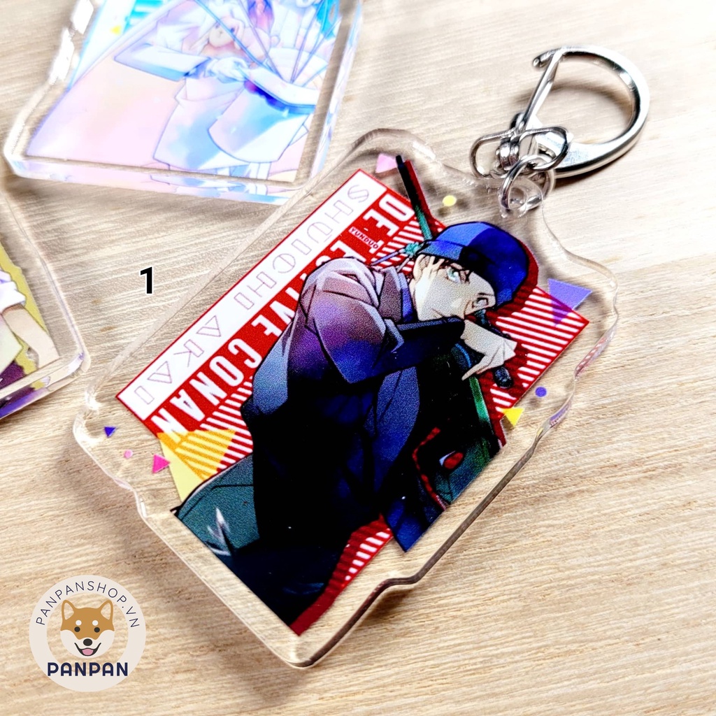 Móc khóa anime Conan Akai Amuro Kid (6cm)